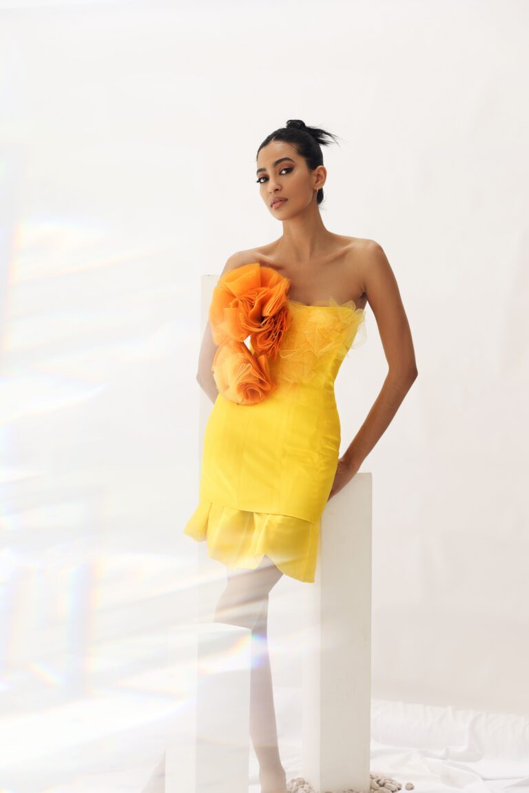 Citrine Mini Dress