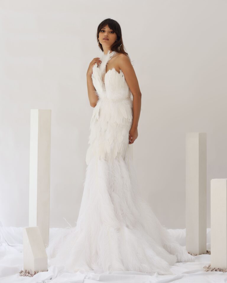 Plume Gown